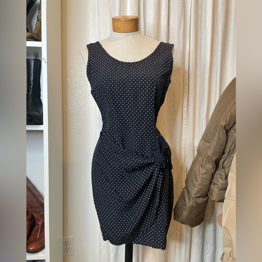 Vintage faux wrap mini dress Size 5/6
